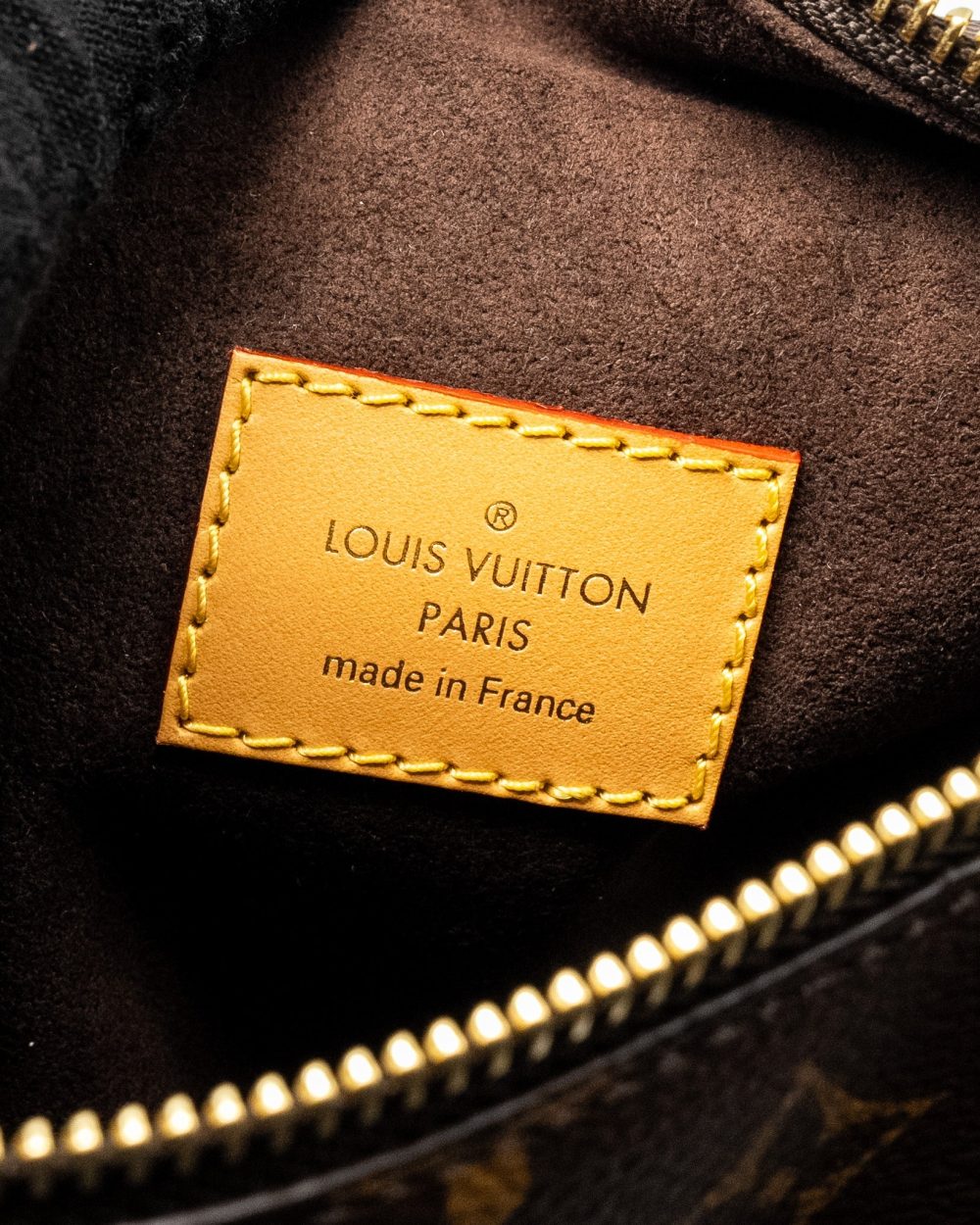 AAA Replica Louis Vuitton LV SIDE TRUNK MM MONOGRAM CANVAS GHW