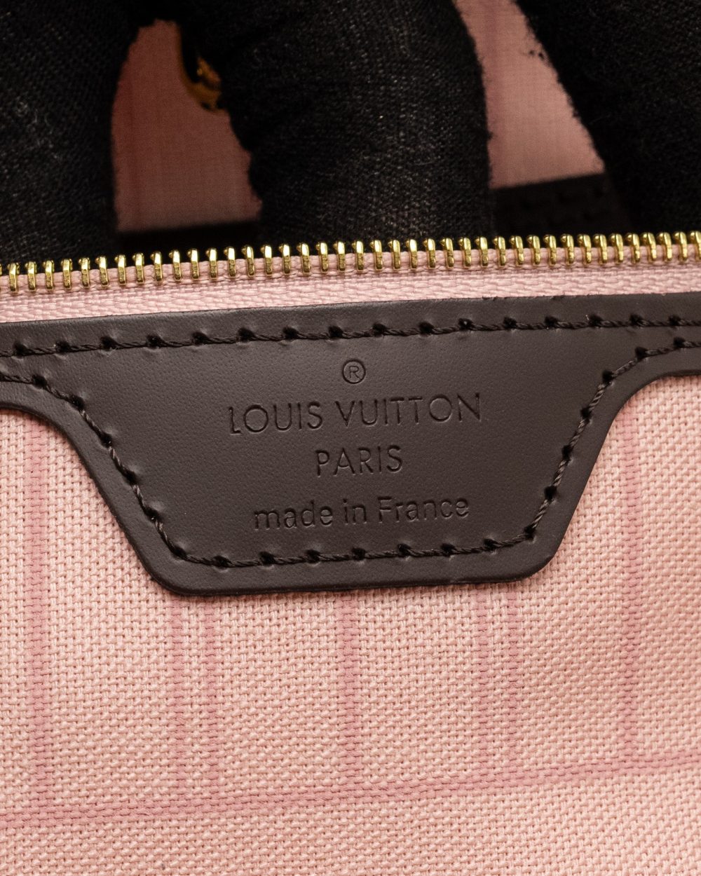 AAA Replica Louis Vuitton LV NEVERFULL MM DAMIER EBENE CANVAS GHW