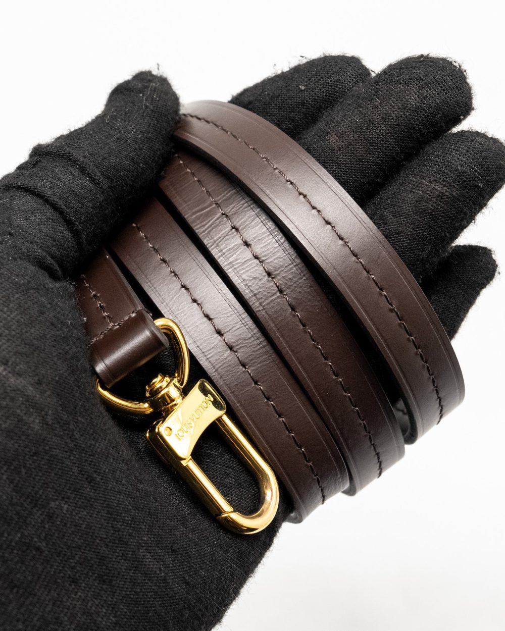 AAA Replica Louis Vuitton LV CROISETTE DAMIER EBENE GHW