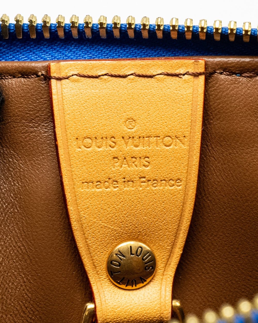 AAA Replica Louis Vuitton LV SPEEDY P9 BANDOULIERE 25 MONOGRAM SOFT CALFSKIN BLEU GHW
