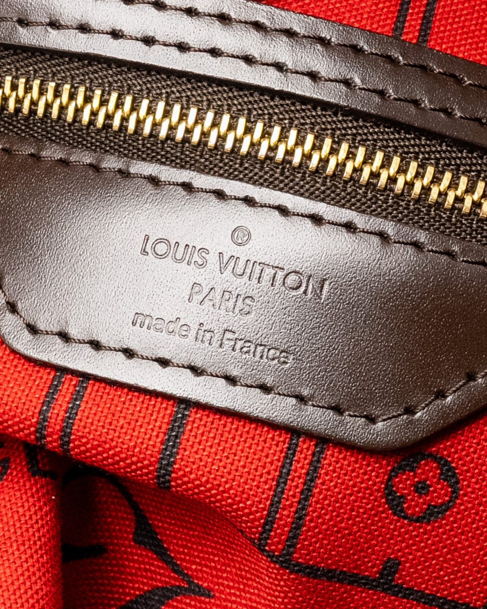 AAA Replica Louis Vuitton LV NEVERFULL MM DAMIER EBENE CANVAS GHW