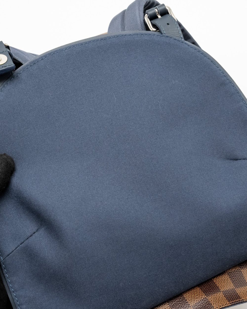 AAA Replica Louis Vuitton LV RUNNER BACKPACK DAMIER EBENE CANVAS/LEATHER SHW