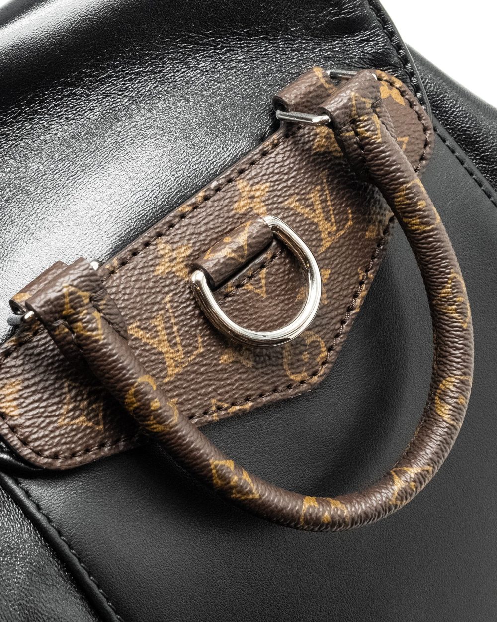 AAA Replica Louis Vuitton LV MONTSOURIS BACKPACK PM LAMBSKIN BLACK SHW