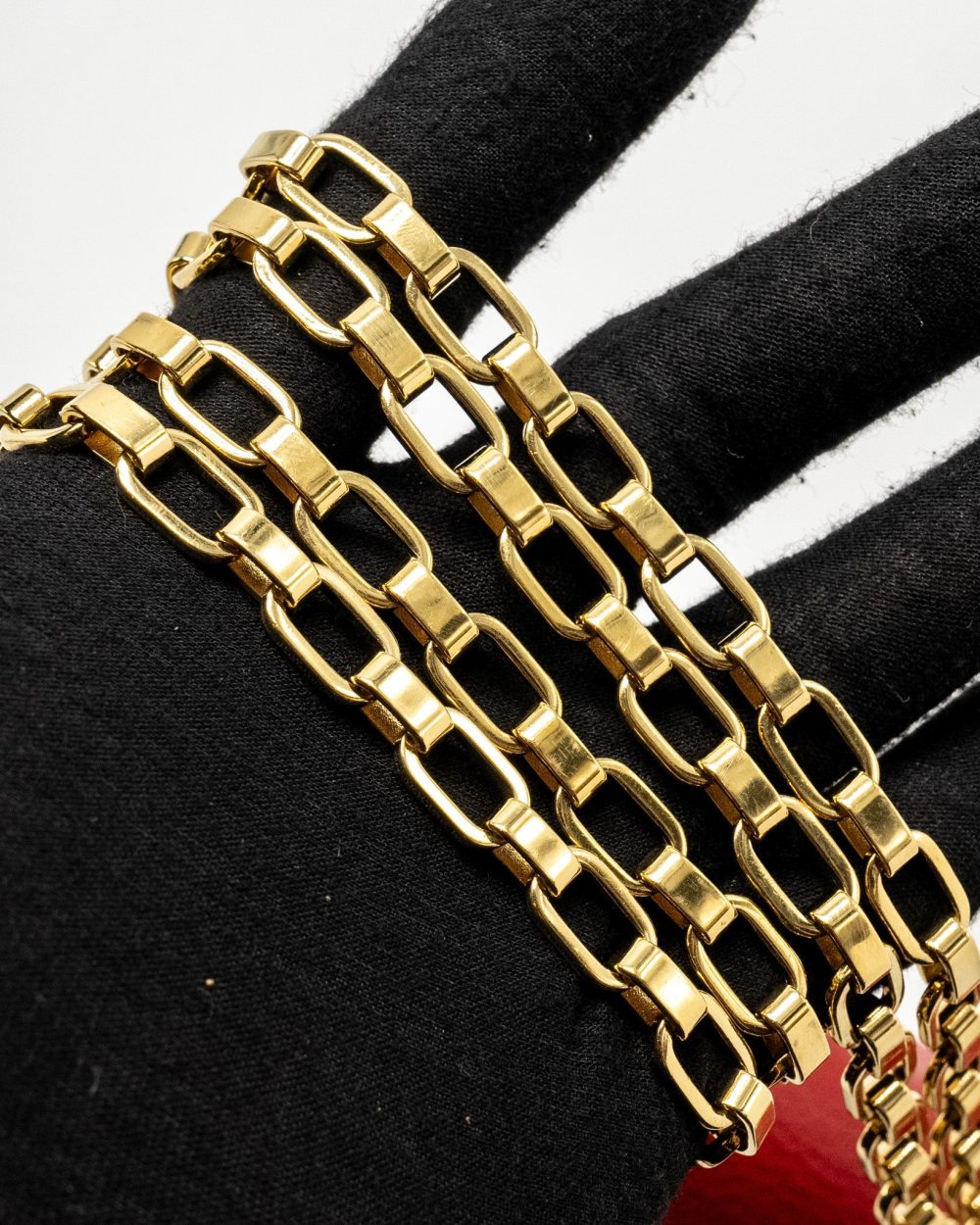 AAA Replica Louis Vuitton LV PALLAS CHAIN BAG MONOGRAM CANVAS/LEATHER RED GHW