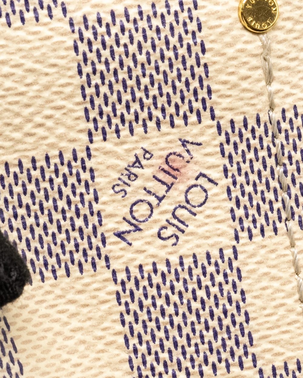 AAA Replica Louis Vuitton LV FAVORITE MM DAMIER AZUR CANVAS GHW