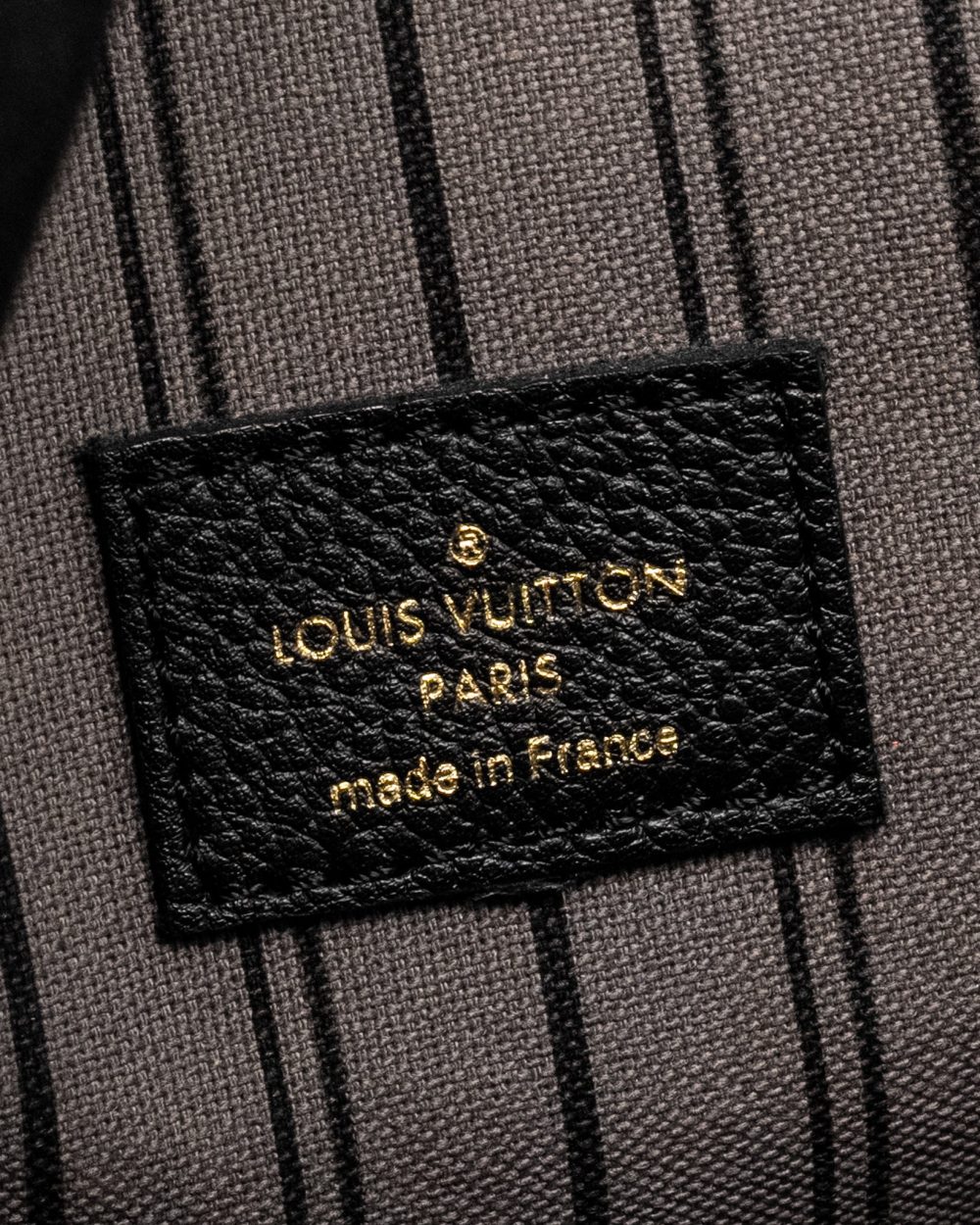 AAA Replica Louis Vuitton LV POCHETTE METIS MONOGRAM EMPREINTE BLACK GHW