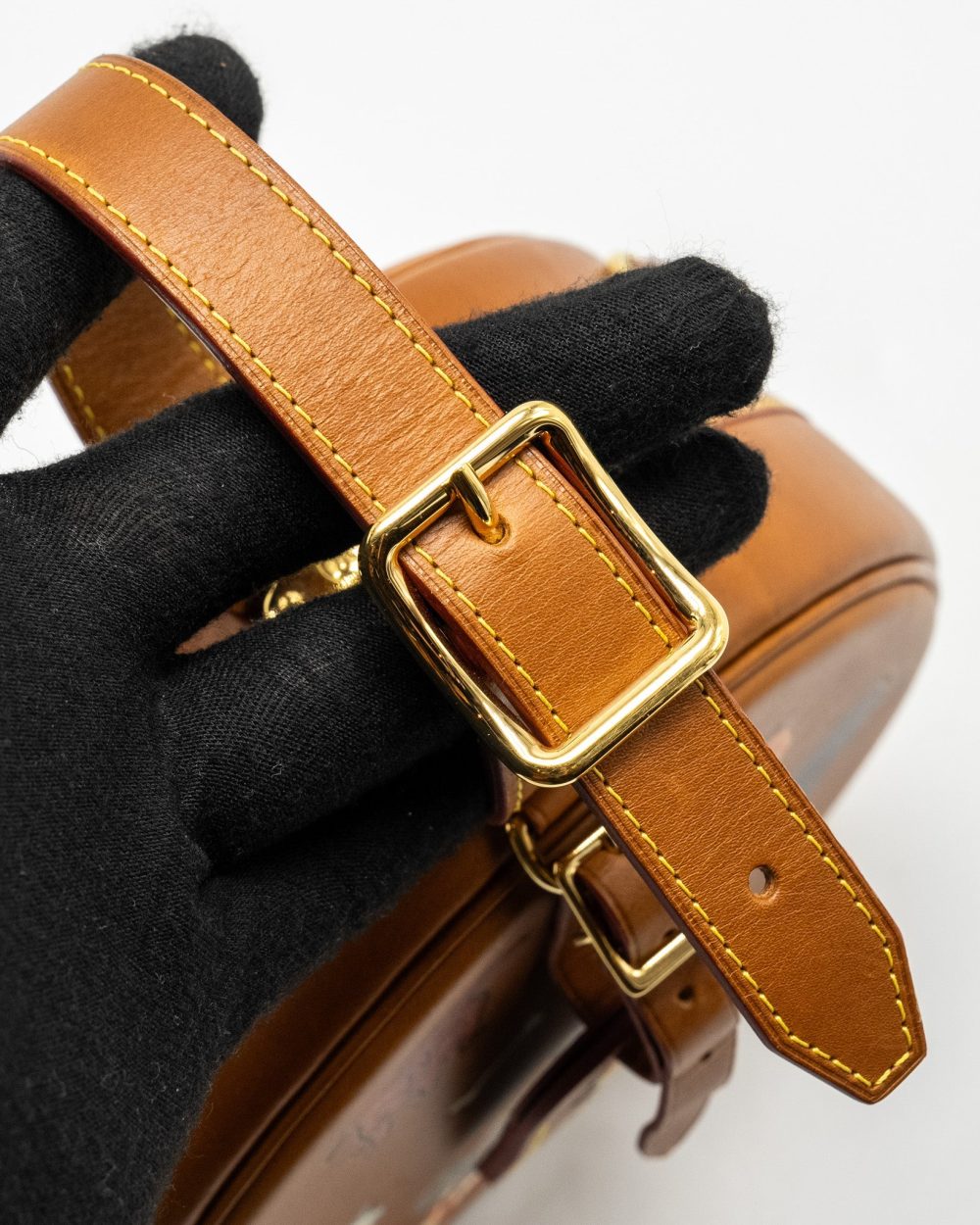 AAA Replica Louis Vuitton LV BOITE CHAPEAU BAG LIMITED EDITION GRACE CODDINGTON CATOGRAM PETIT CALFSKIN BROWN GHW